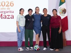 MUJERES REPRESENTANDO A MÉXICO EN EL MUNDIAL