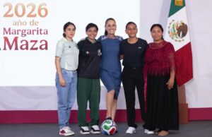MUJERES REPRESENTANDO A MÉXICO EN EL MUNDIAL