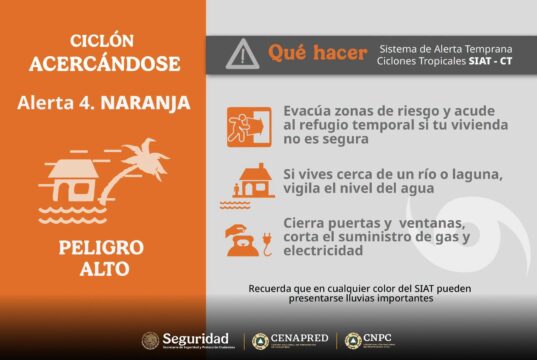 Municipios de Sonora suben la alerta a nivel naranja