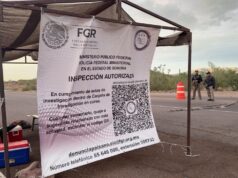 La Mesa Estatal de seguridad dió a conocer que hay retenes en la carretera y participan estado y federación.